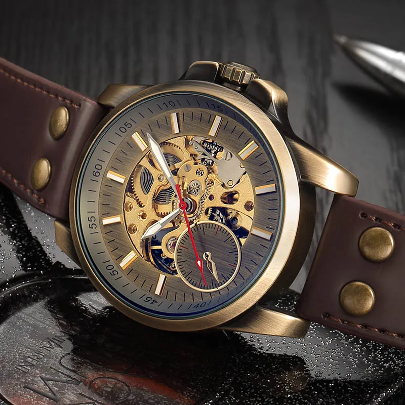 Automatic Mechanical Watch 2019 Top Luxury Brand Watches Men Fashion Sport Military Wristwatches Hollow Skull Self Winding Watch Automatic Mechanical Watch 2019 Top Luxury Brand Watches Men Fashion Sport Military Wristwatches Hollow Skull Self Winding Watch