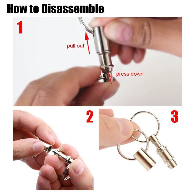 hiking keychain