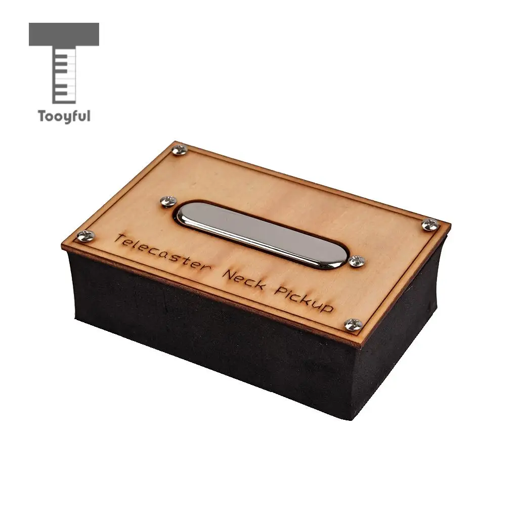 Tooyful Alnico 5 Vintage Single Core Copper Lead Telecaster Pickup Set for TL Electric Guitar 