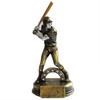 

Resin Crafts Baseball Characters Prize Decoration Figurine Customization Vintage Baseball Player Statue Home Decor Creative Gift