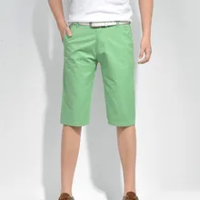 Повседневное летние х/б мужские шорты по колено хлопчатобумажные брюки шорты Винтаж Повседневное Для мужчин шорты-бермуды Masculina большой Размеры 38151