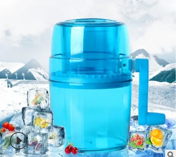 

Manual ice cream ice machine hand crank home snowflake ice sand fried