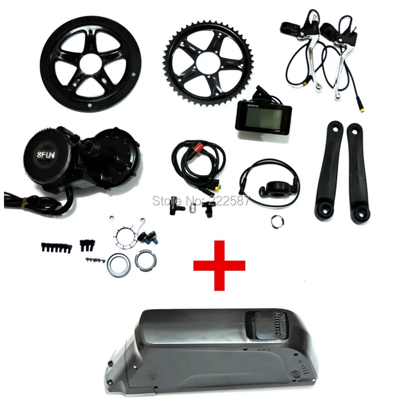 48 в 500 Вт 8fun/bafang мотор C961 ЖК BBS 02 новый дизайн для контроллера crank фара