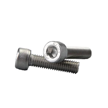 20pcs 3D 프린터 액세서리 2mm 304 스테인레스 스틸 여섯 각도 볼트 헤드 여섯 M2 * 3/4/5/6/8/10