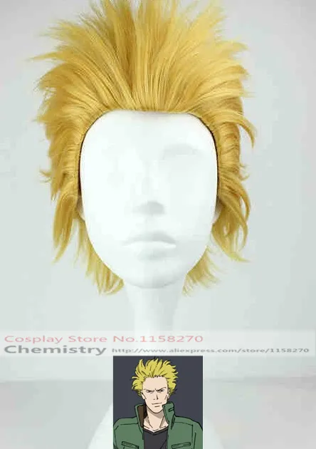 Банановая рыба Yut Lung Lee Косплей hairwear