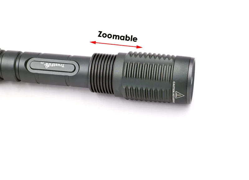 Mastiff Z3 Zoom Focus CREE XM-L2 LED 1000 Lumens 1-mode Lamp Flashlight Torch 