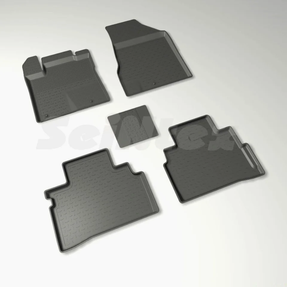 Rubber floor mats for Nissan Murano III Z52 (2016 2018) Seintex 87650