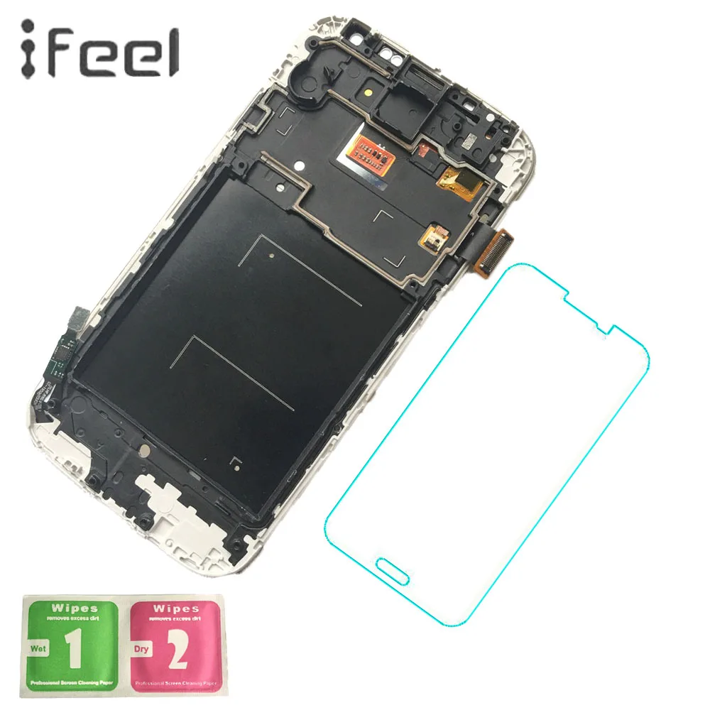 

IFEEL 5.0'' LCD for SAMSUNG Galaxy S4 GT-i9505 i9500 i9505 i337 i9506 i9515 LCD Display Touch Screen with Frame