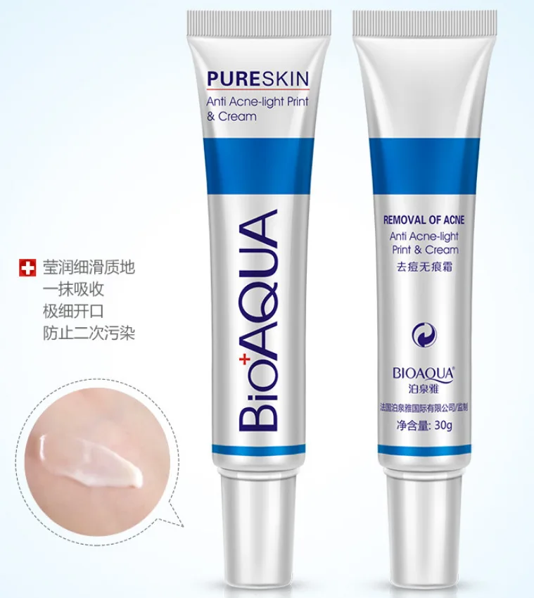 Брендовый крем от акне BIOAQUA отбеливающий гель для ухода за кожей лица шрамов 30