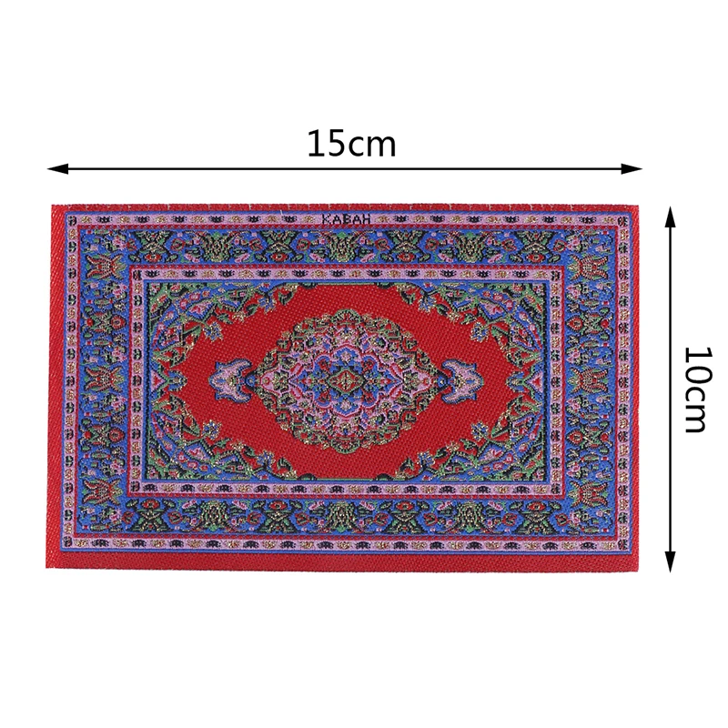1:12 Miniature Woven Carpet Turkish Rug For Doll House Decoration Hot Acces K3O6