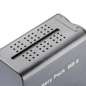 

Neewer 6 Pcs AA Battery Pack Case Replacement Power as NP-F970 F550 for Neewer 308C/TTV-204/Pad-22&Other LED Video Light