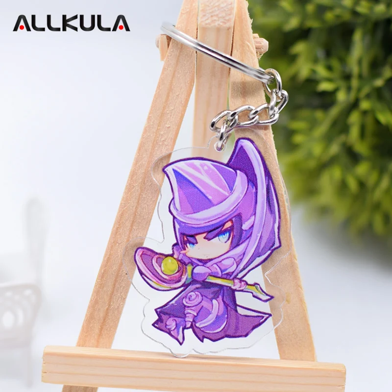 

Yu Gi Oh Action Figure Keychain Double Sided Keyring Anime Peripherals Cute Cartoon Key Chains AKL21