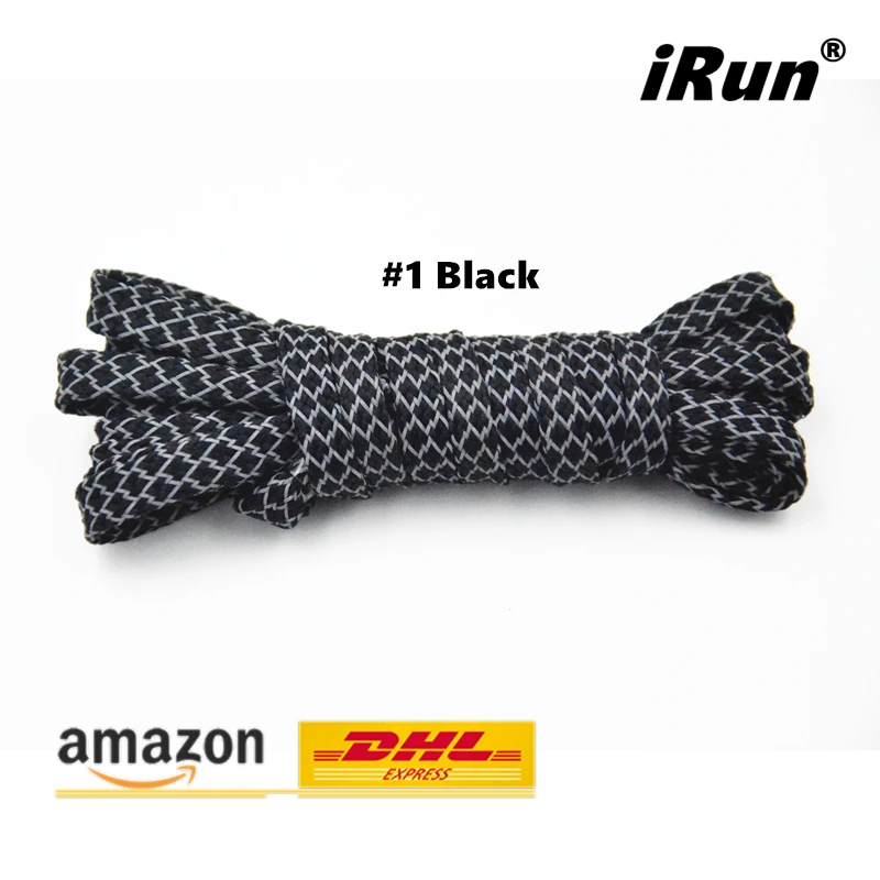 3M Reflective Flat Shoelaces Style B Safety Reflect Night Sneaker Shoe