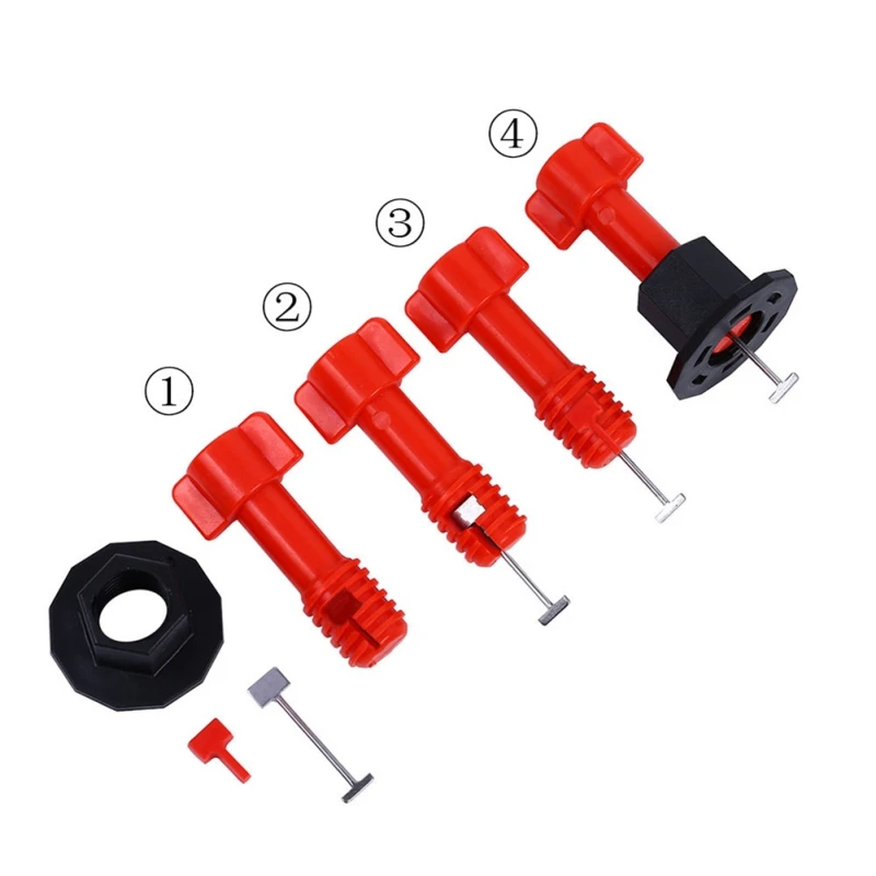 25 компл. система выравнивания плитки уровень клинья выравниватель плитки зажим с гаечным ключом Регулируемый локатор прокладки