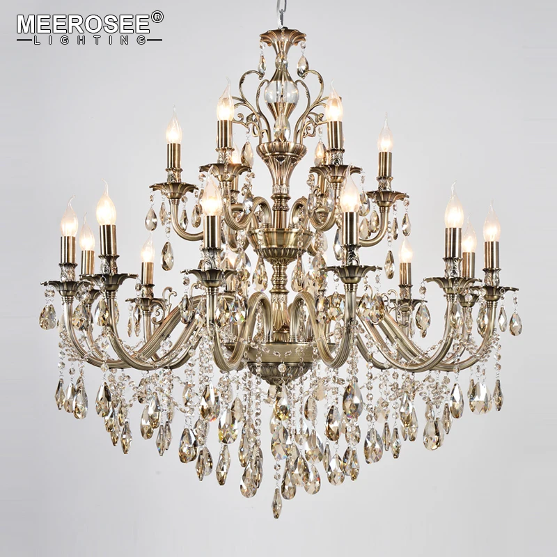 Luxury Bronze Crystal Chandelier 1