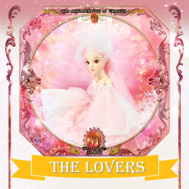 1/6 BJD куклы моносахарид... белая кожа совместных bodyTAROT карты старших арканов