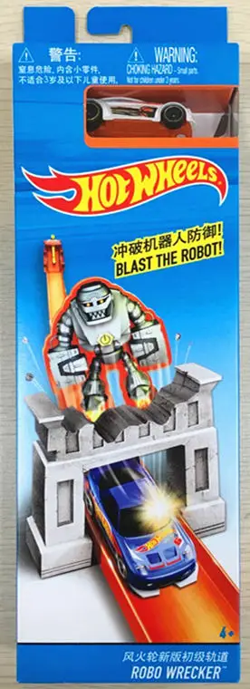 CHB17 Hot Wheels трек ESS BSC Pop-up launch модель автомобиля Детские игрушки для детей Diecast Brinquedos Hotwheels подарок на день рождения BLR01 - Цвет: CHB17