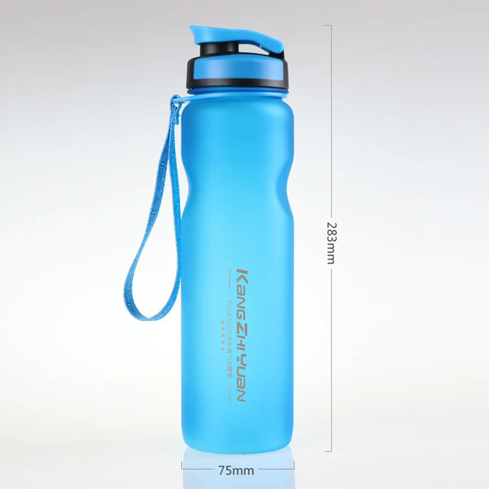 جديد Arrivials في الهواء الطلق زجاجات مياه 1L كبيرة قدرة PC زجاجة رياضية اللياقة البدنية مانعة للتسرب السفر المشي تسلق زجاجات