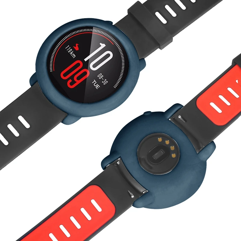 YUEDAER полный защитный чехол для Xiaomi Amazfit Pace Coque противоударный для Amazfit Pace мягкий защитный из ТПУ кремния