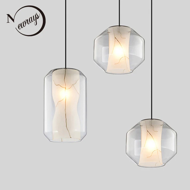 Creative Post Modern Marble Stone Texture Pendant Light E27 Led Creative Post Modern Marble Stone Texture Pendant Light E27 Led Single Head Lamp For Living Room Kitchen Bedroom Cafe Restaurant