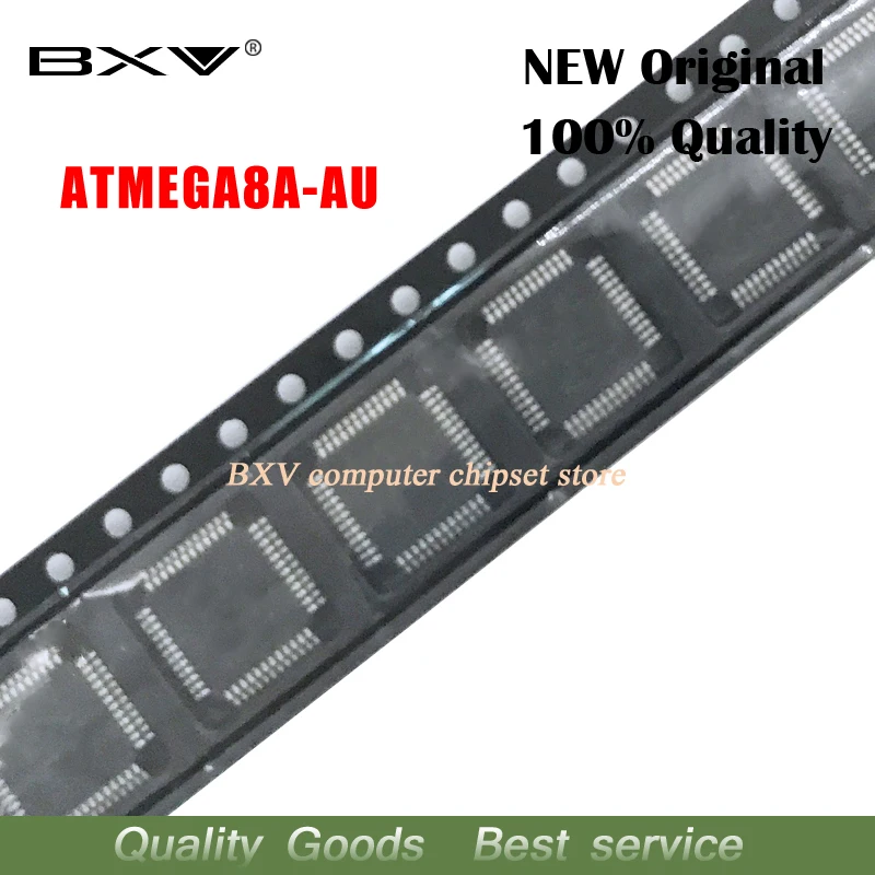 5 шт ATMEGA8A-AU QFP-32 ATMEGA8A TQFP MEGA8A-AU 8A-AU оригинал | Электронные компоненты и