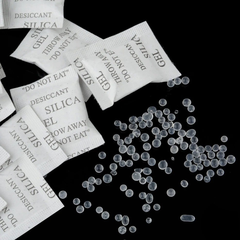 100pcs/set Food grade,Non Toxic Silica Gel Desiccant Kitchen Room Living Room Moisture Damp