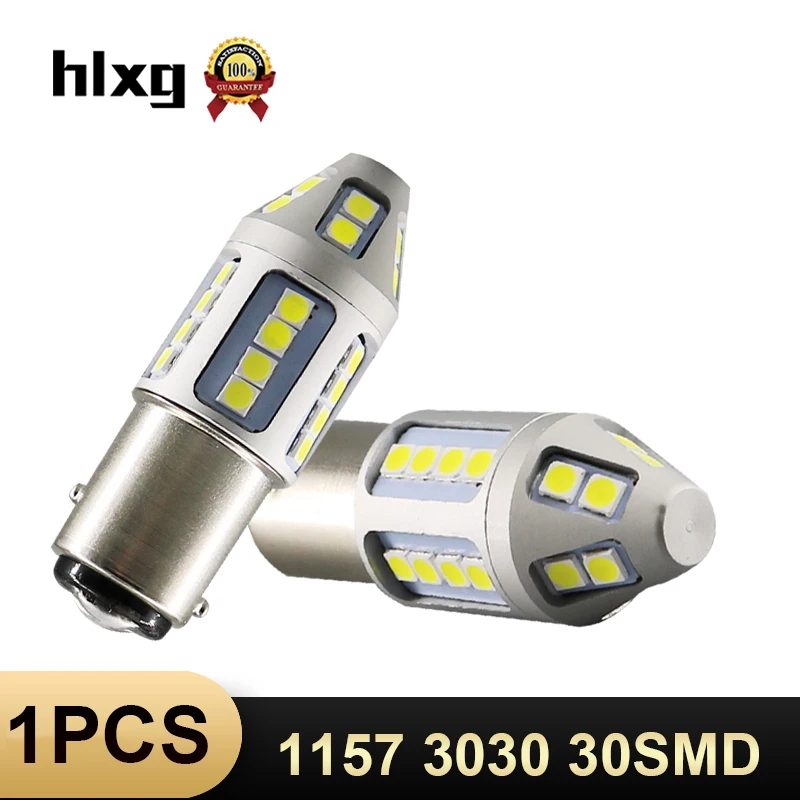 HLXG 1157 BAY15D P21/5 Вт 3030 светодиодный супер яркий 30 SMD автомобиля задние светодиодные светодиодный лампы 21/5 Вт тормозной светильник s Авто дневные ходовые огни светильник Противотуманные огни