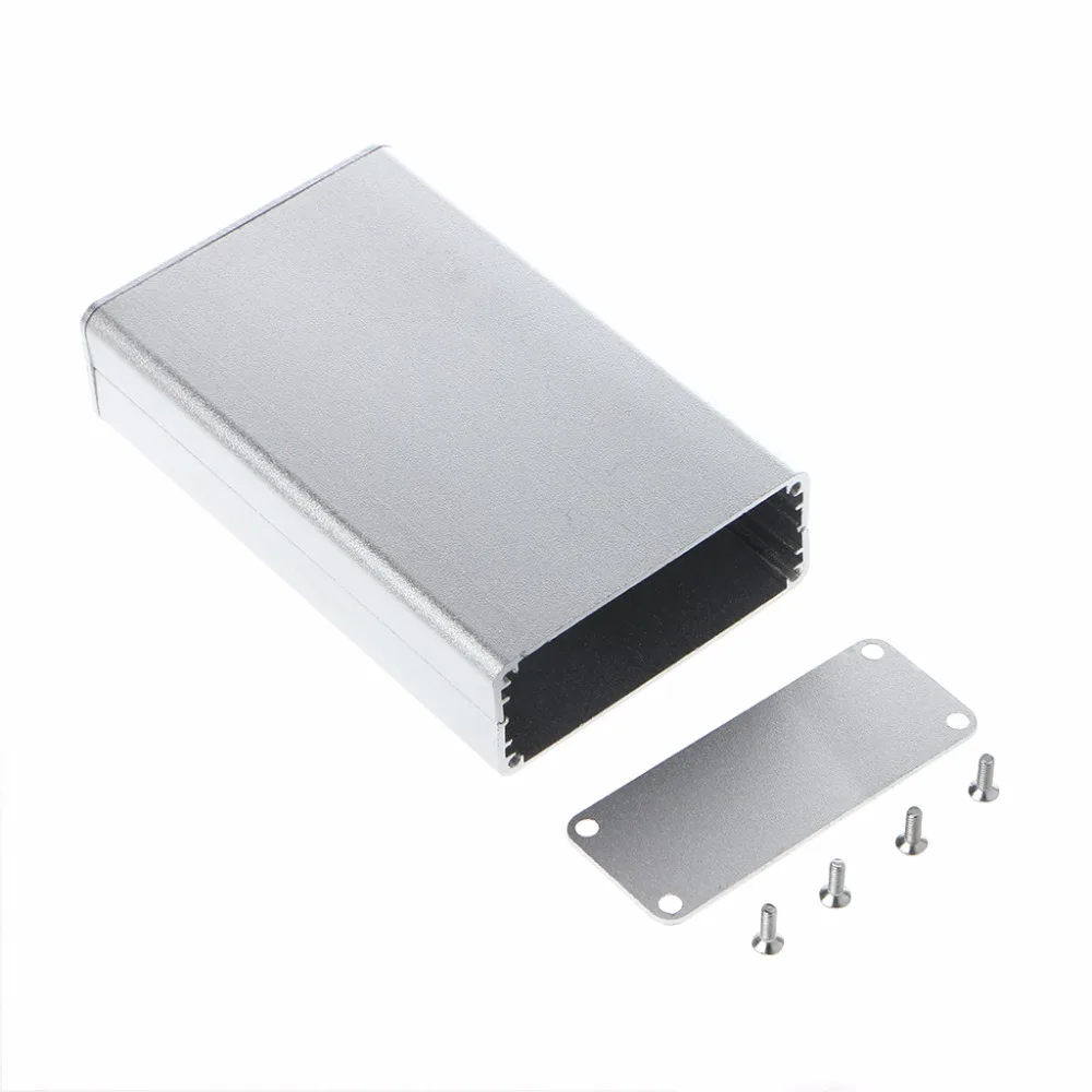 

BGEKTOTH 1 PC Aluminum Silver Color Project Box Enclosure Case Electronic DIY Instrument Case 80x50x20mm #1A60341 #