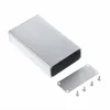 BGEKTOTH 1 PC Aluminum Silver Color Project Box Enclosure Case Electronic DIY Instrument Case 80x50x20mm #1A60341 # ► Photo 1/6