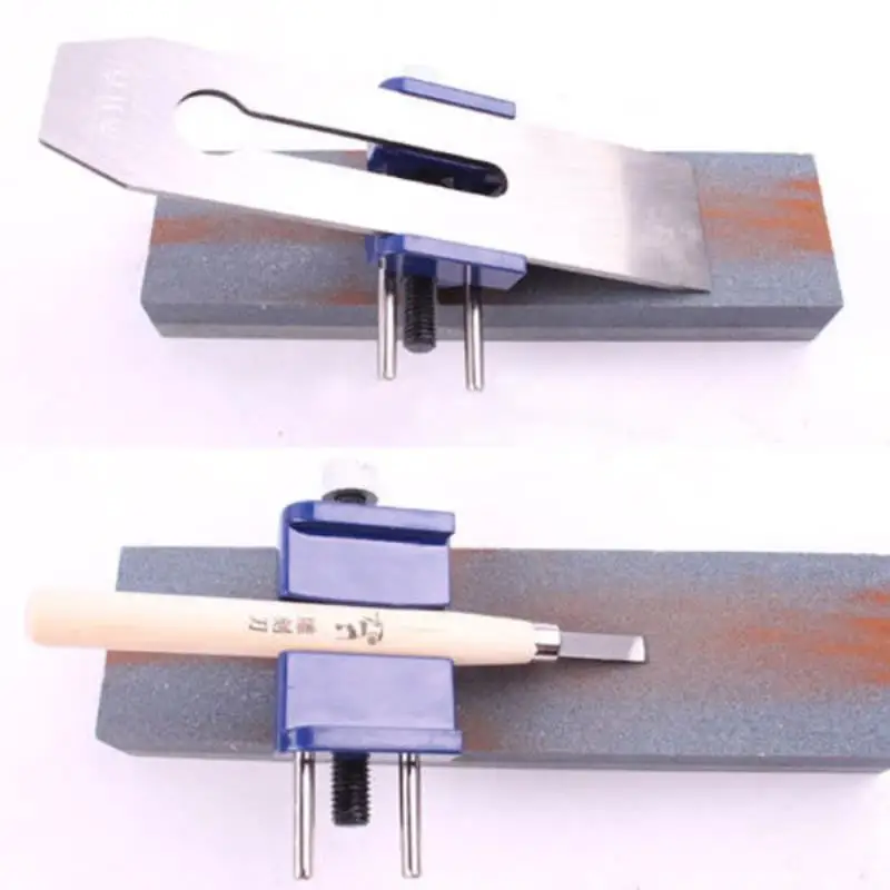 JX-LCLYL Honing Guide f/ Sharpening Sharpener Wood Chisel & Plane Iron Blade Random Color