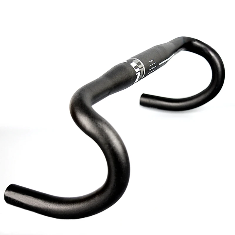 Road Bicycle Fixed Gear Bike Aluminum Alloy Handlebar Bent Bar 31.8