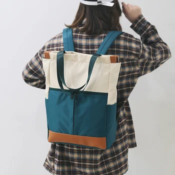 

Brand Color Waterproof Nylon Backpack Female Multifunctional Travel Bag School Simple Personality Luggage Women Backpacks 2020