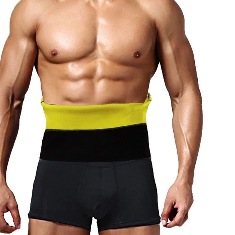 

SEXYWG Men Runing Shirt Waist Trainer Weight Loss Workout Neoprene Sweat Vest Body Shaping Vest Slimming Belt Shaper Sports Gym