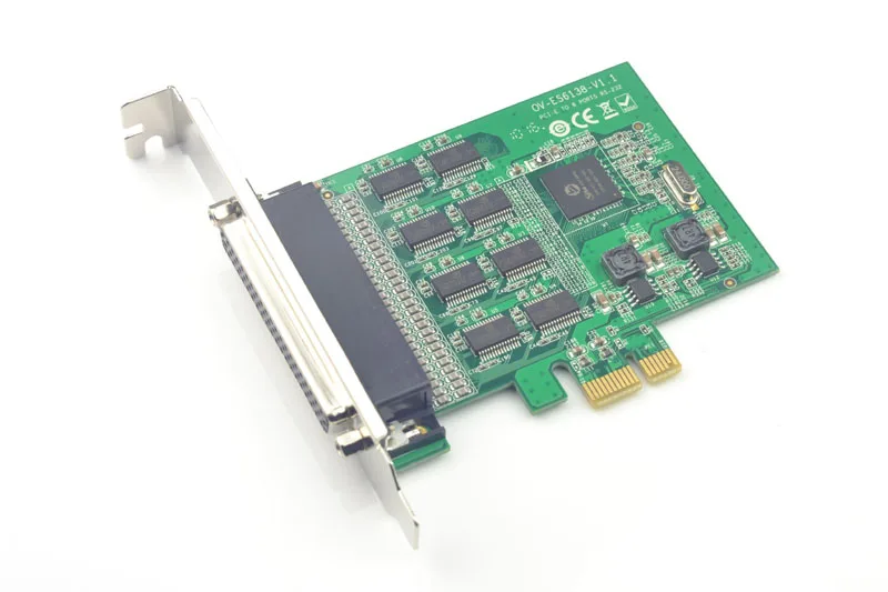 PCI-E до 8 Порты RS232 контроллер последовательного карты 15kV ОУР защиты SD6138 Чипсет