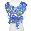 1Pc Embroidered Blue Lace Fabric Neckline Collar Applique Embroidery Sewing on Patches Sewing Fabric DIY Accessories ► Photo 2/6