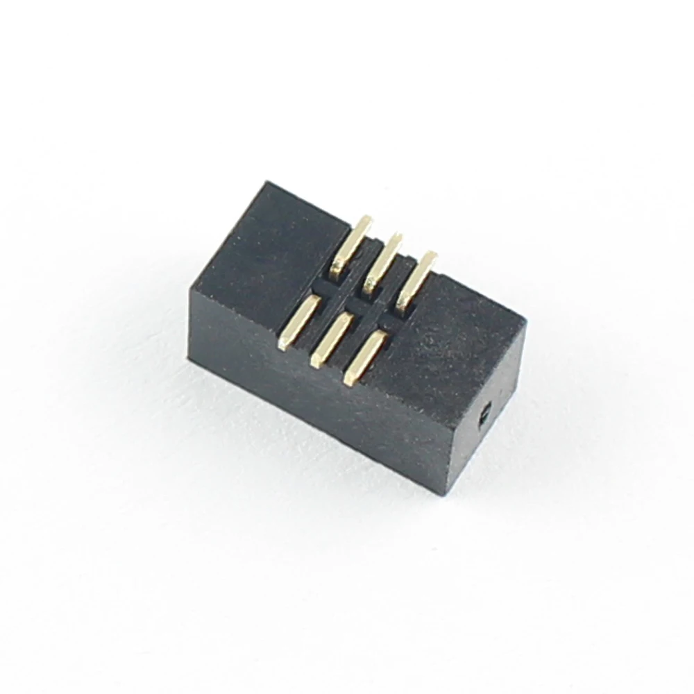 10 шт./лот 1,27 мм Шаг 6 8 10 14 16 20 26-30; большие размеры 34-40 50 60 Pin SMT SMD мужской кожух заголовка коробки IDC коннектор