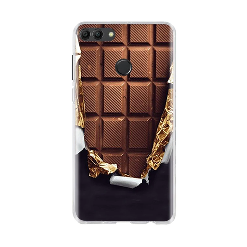Чехол для Huawei Y9 2018 защитный силиконовый чехол с 3d изображением кота Enjoy 8 Plus Y 9
