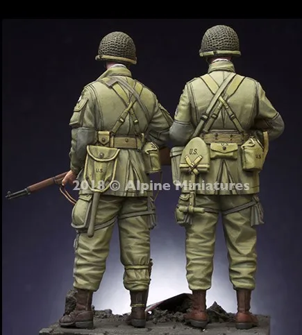 1:35 World War II The US army E041 High Quality Resin Kit 2 figures 