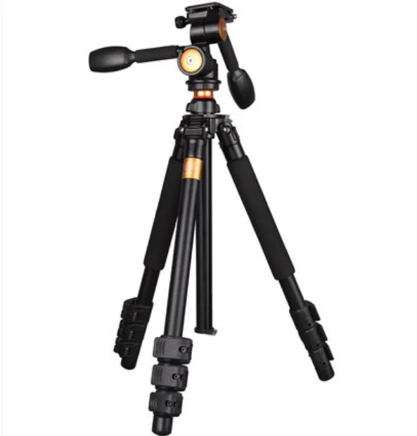 free shipping DHL Q470 SLR camera tripod with three dimensional head