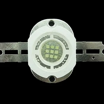 

10w High Power Ture UV 410nm 420nm 430nm Led Diode with Round Shape for Aquarium Light by free shipping