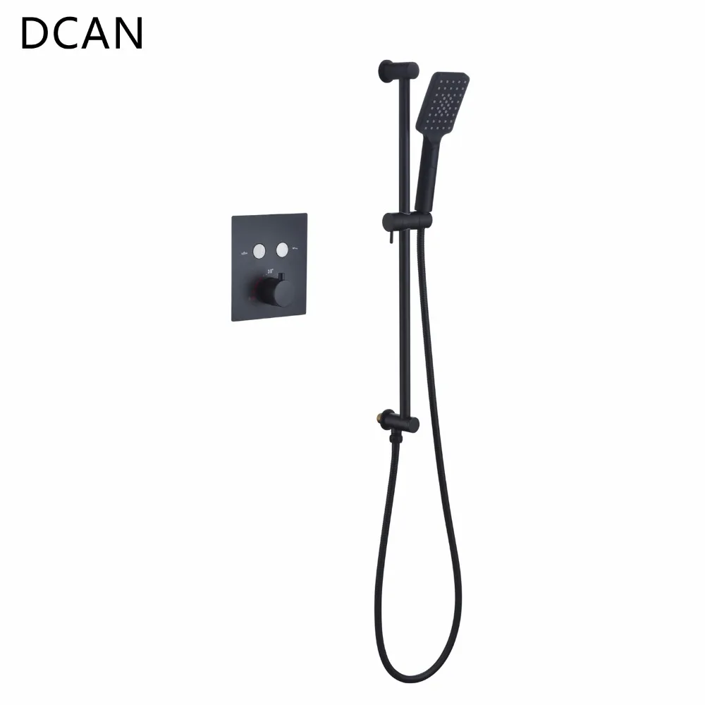 DCAN 10 Inch Air Shower Head Button System Saving Water Shower Kit Rainfall Brass Bath & Shower Faucets DCAN 10 Inch Air Shower Head Button System Saving Water Shower Kit Rainfall Brass Bath & Shower Faucets