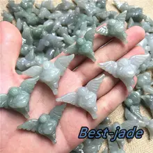 Ангел DIY ручной cravedgrade ajade jadeitewholesale) ожерелье небо