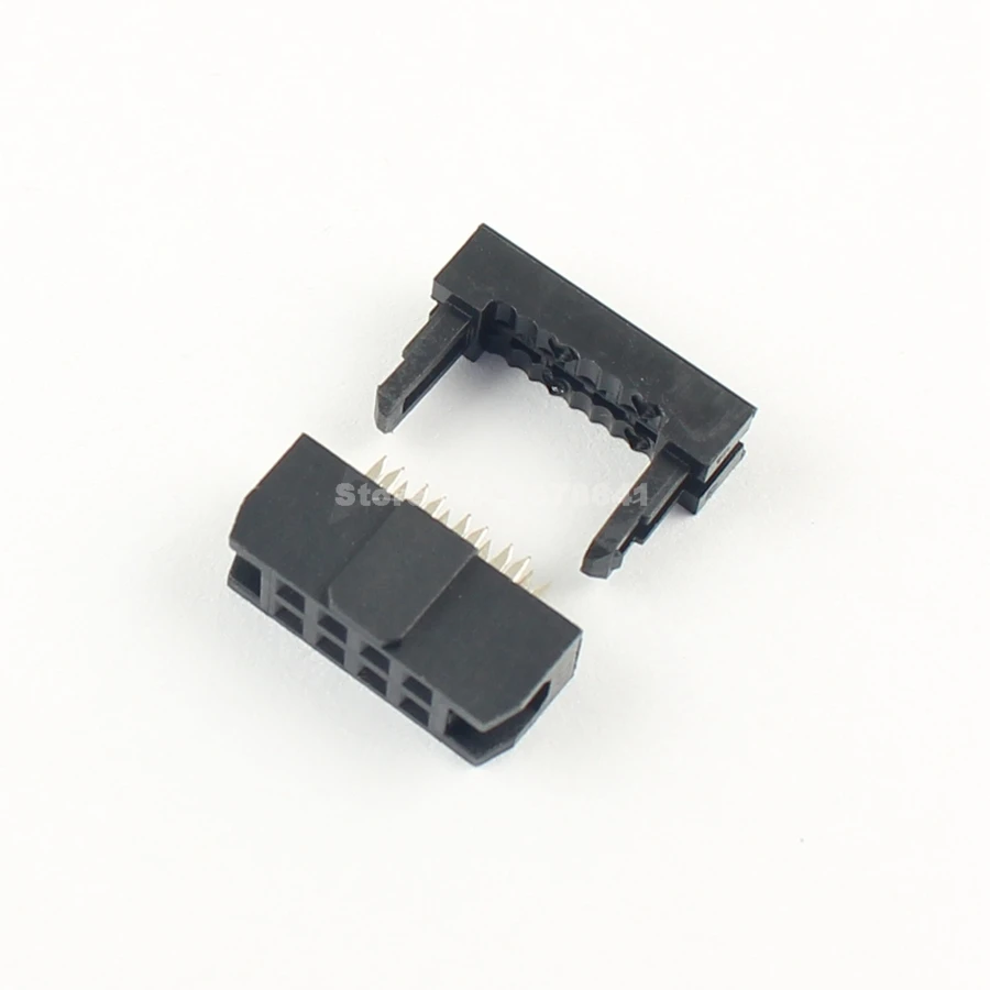 10 шт. в партии 2 мм 0 Шаг 2x4 Pin 8 гнездо FC разъема IDC гнездовой разъем|connector 2mm|connector