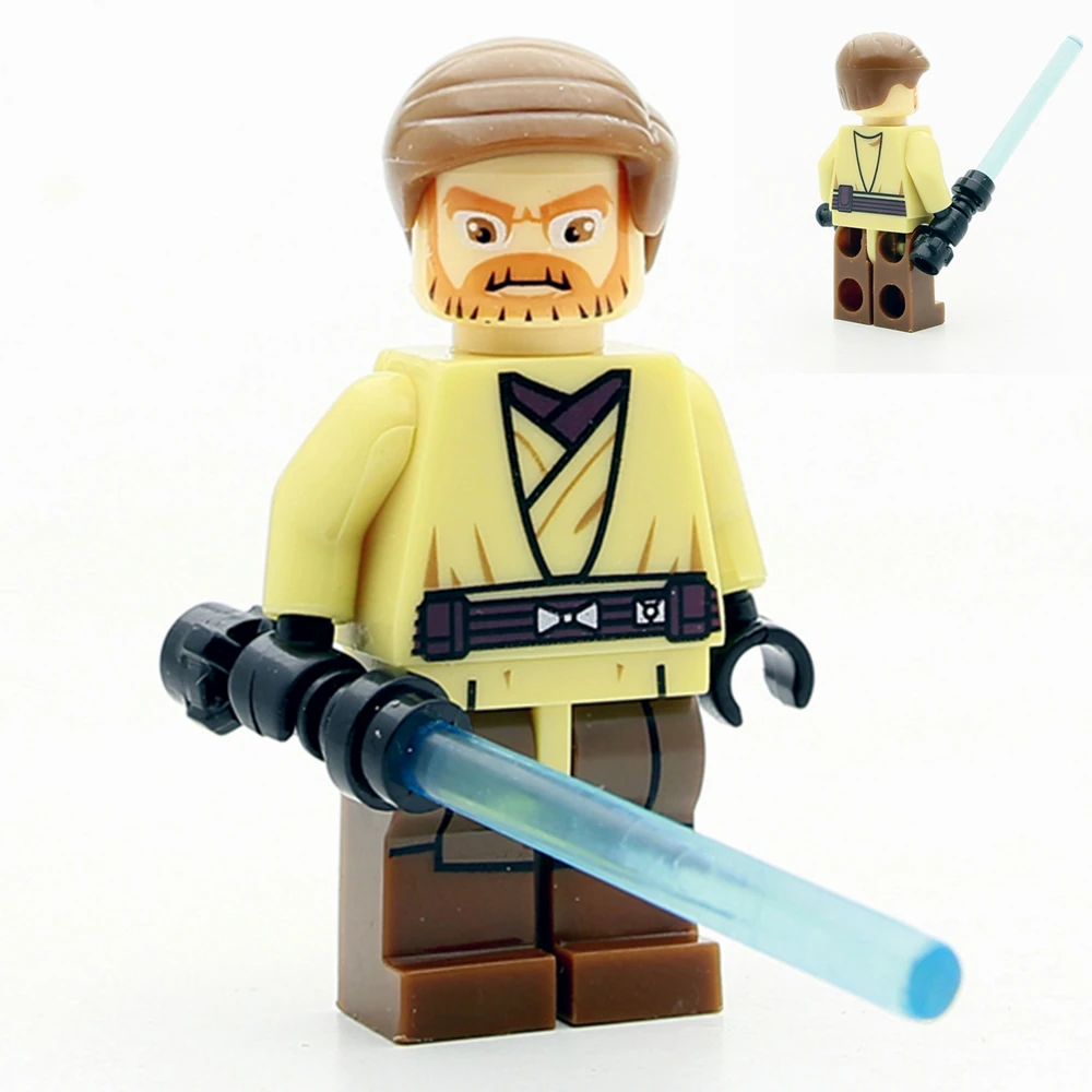 Одна распродажа Звездные войны мастер джедай Obi Wan Kenobi со световым мечом Дарт