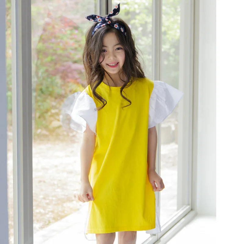 

Baby Girls Summer Dress Kids Clothes 2018 Elbise Princess Dress Children Cotton Festa Dress Brand Clothes For Girls 12 Years Old