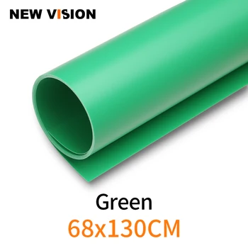

Green 68X130cm 27*51inch Photography Backdrop Paper Matte PVC Vinyl Seamless Background Seamless Water-proof