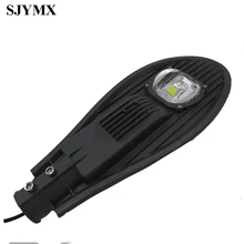 Новейший 50 Вт черный корпус светодиодный уличный свет AC85-24V водонепроницаемый Ip65 яркий 6000lms уличная лампа для сада