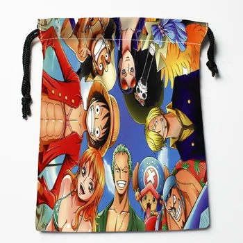 

Best Monkey Luffy ONE PIECE Drawstring Bags Custom Storage Printed Receive Bag Compression Type Bags Size 18X22cm Storage Bags