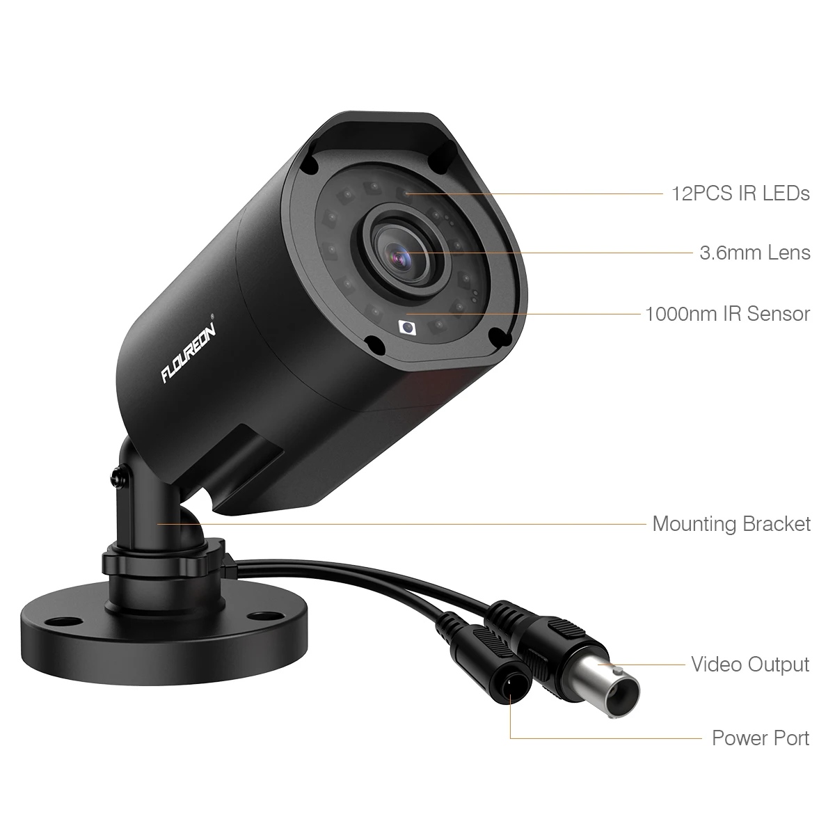 1080P AHD 3000TVL наружная цилиндрическая камера 2MP NTSC/PAL Камера ИК ночного видения