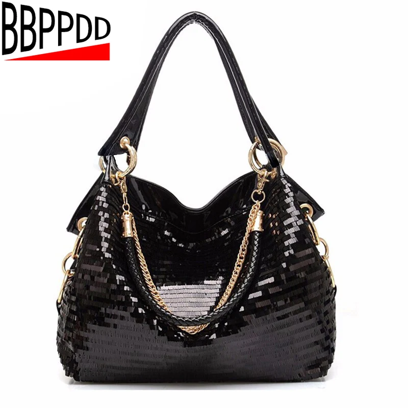 

BBPPDD Leather Handbags Big Women Bag High Quality Casual Female Bags Trunk Tote Spanish Brand Shoulder Bag Vintage Black bag